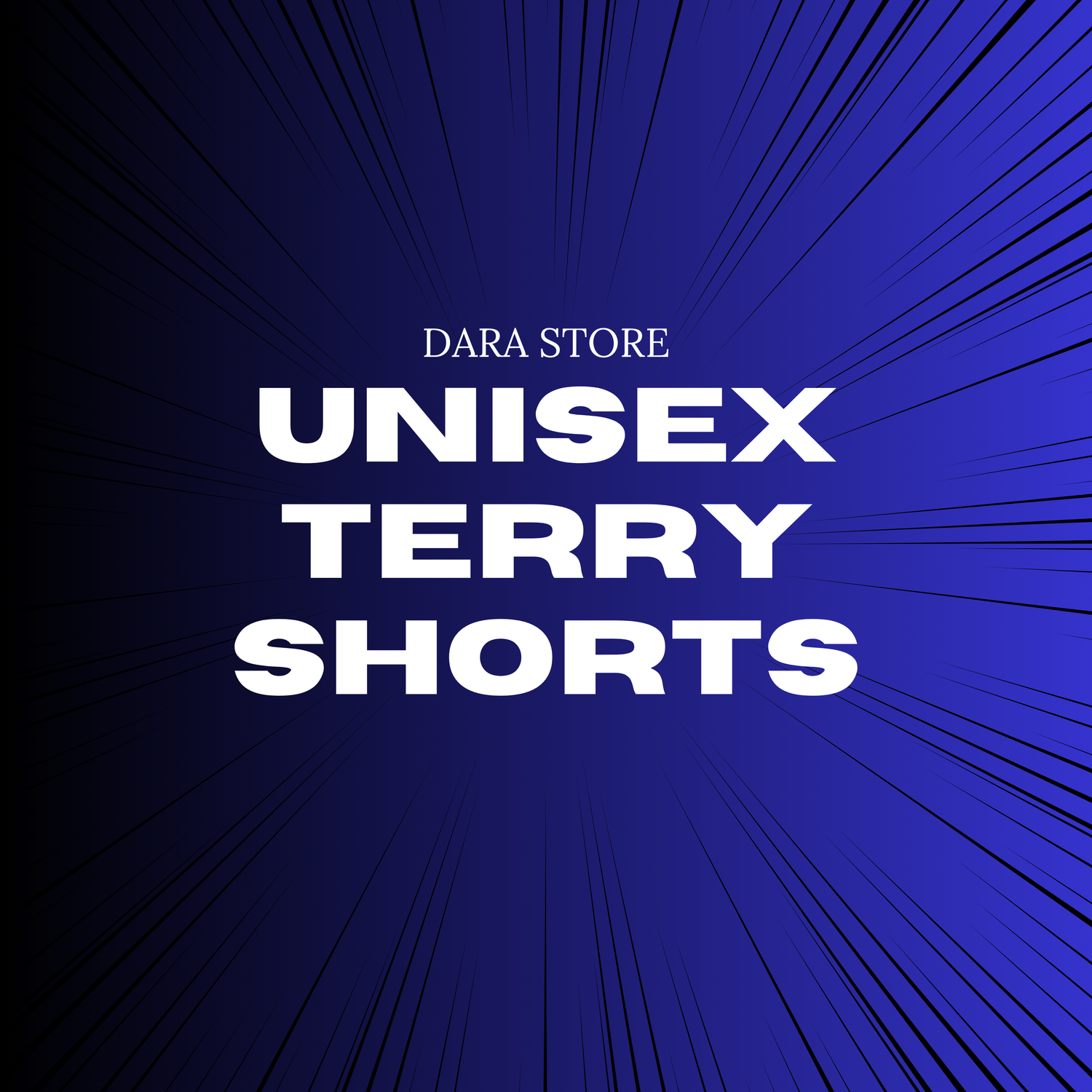 Unisex Terry Shorts