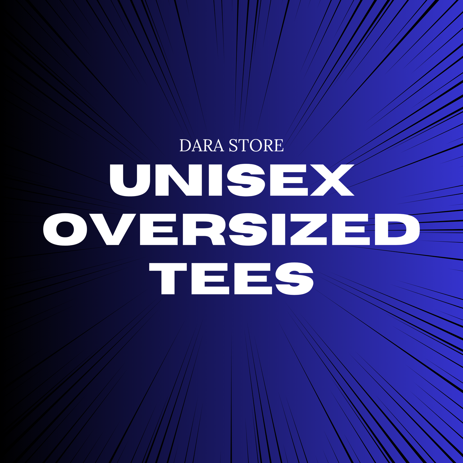 Unisex Oversized T-Shirts