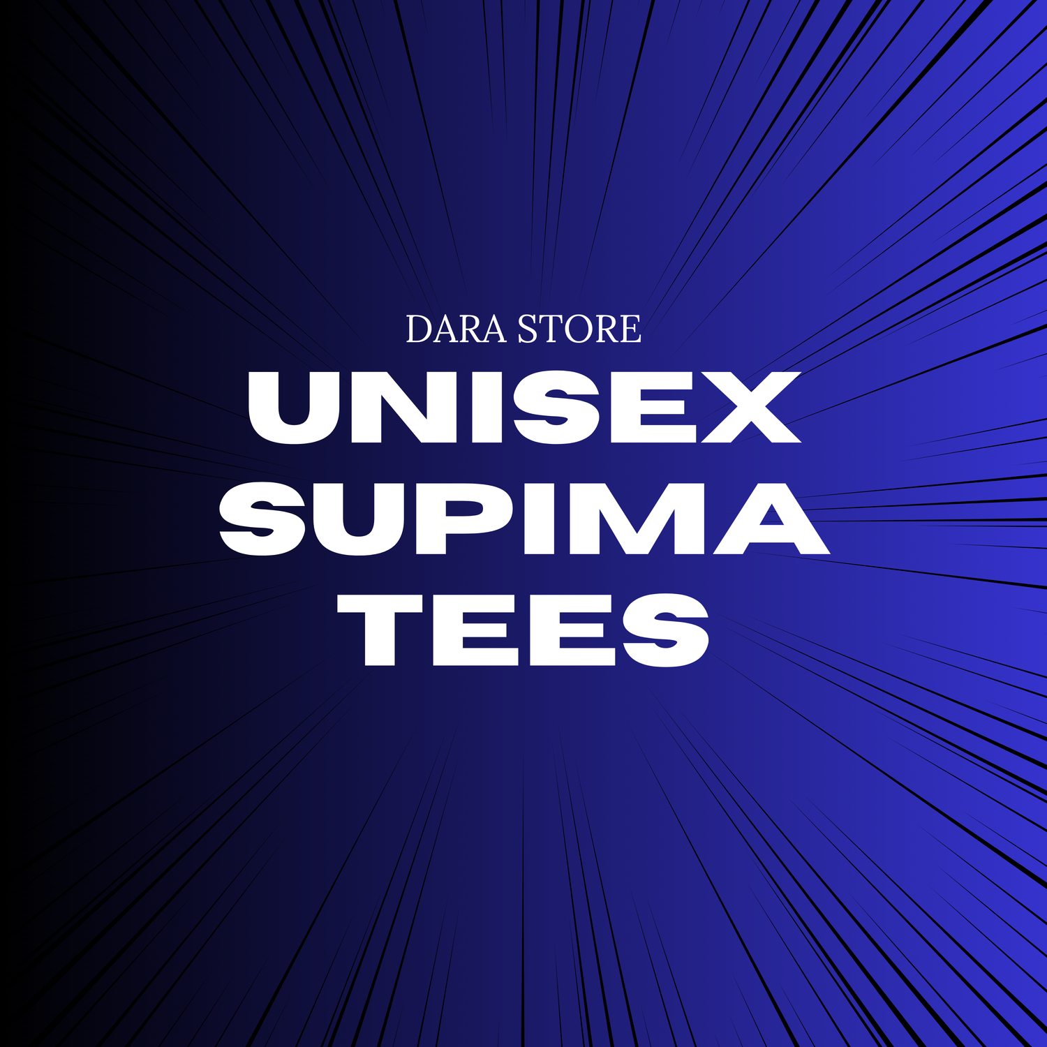 Unisex Supima T-Shirts